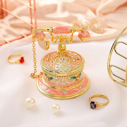 Vintage Telephone Jewellery Box