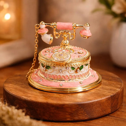 Vintage Telephone Jewellery Box