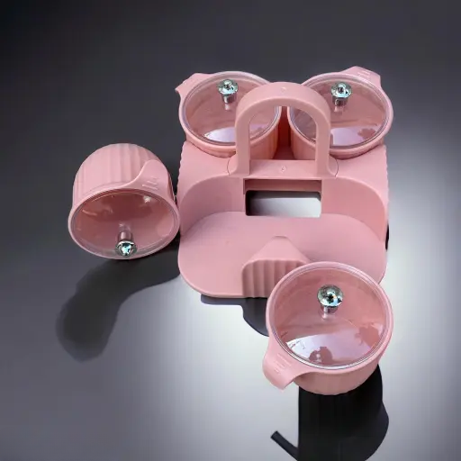 Multiple Container Set with spoon