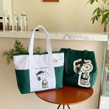 Starbucks Snoopy Tote Bag