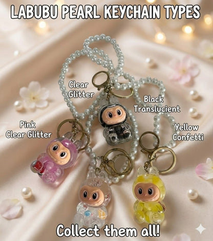 Labubu Pearl Keychain