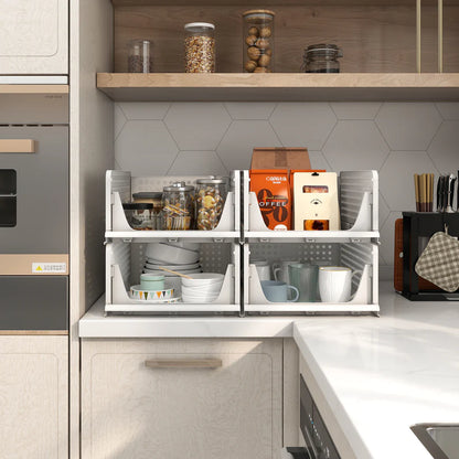 Foldable and Stackable Closet Organizer Drawer