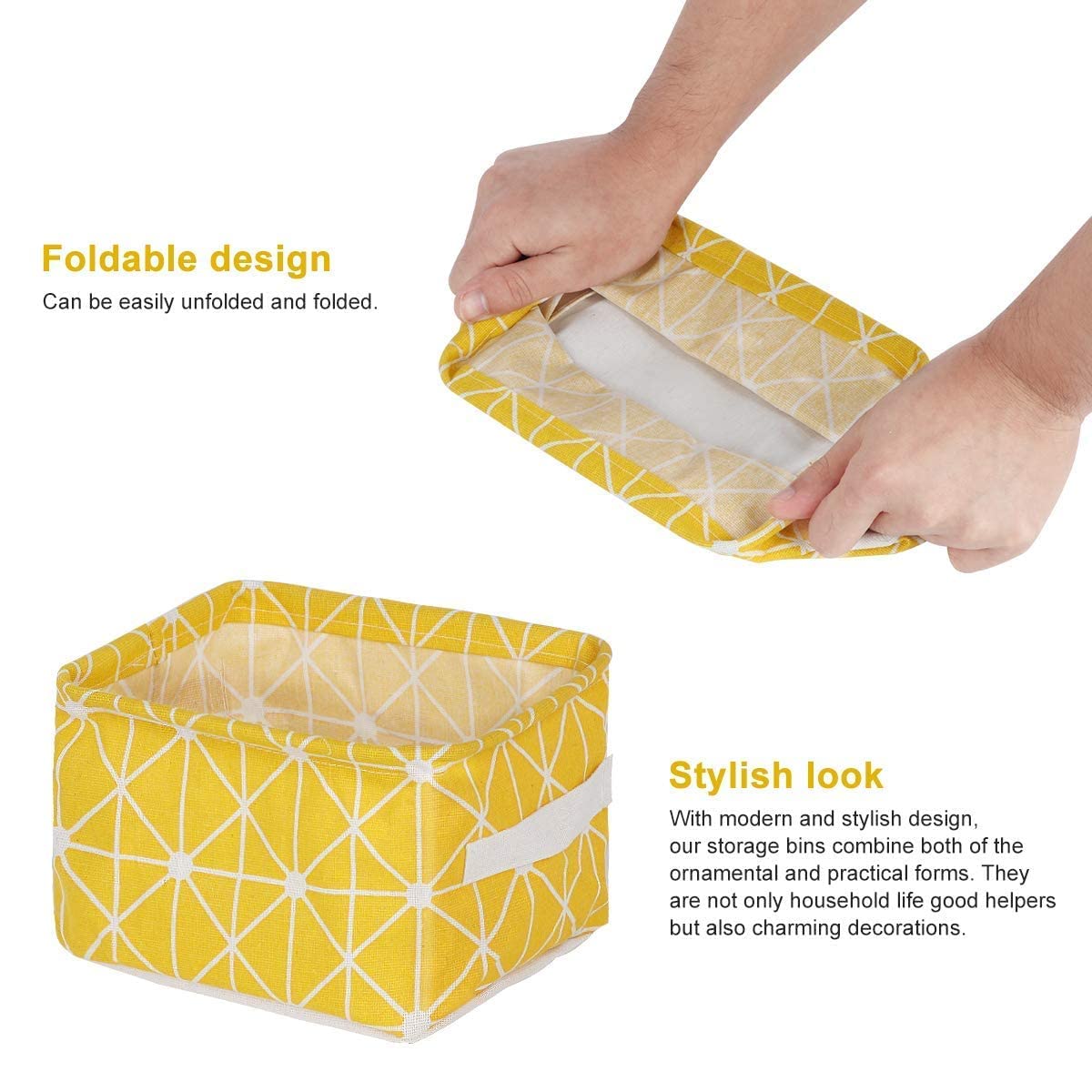 Foldable Canvas Storage Box
