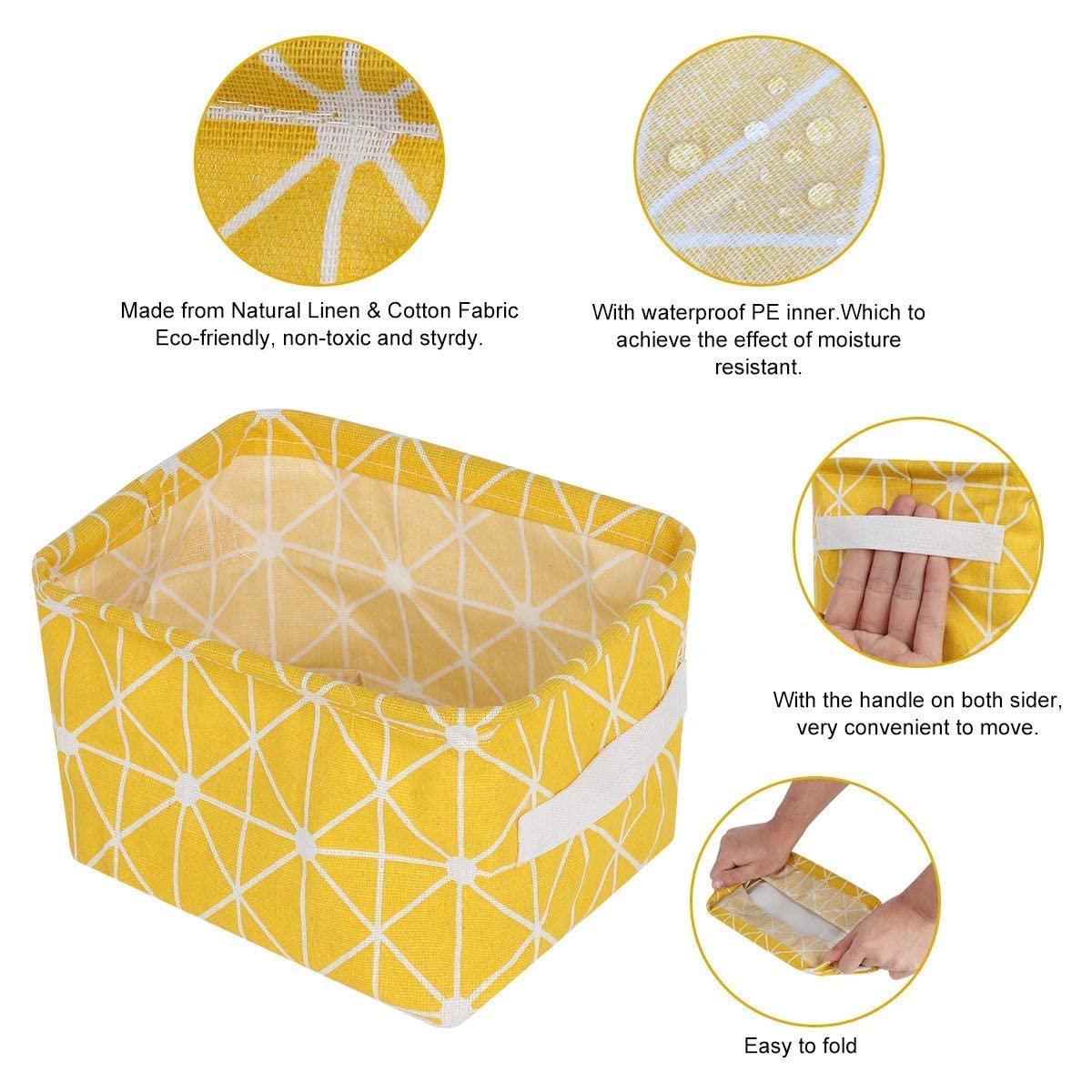Foldable Canvas Storage Box