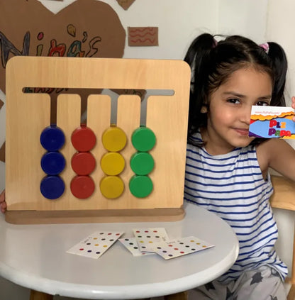 Wooden Four Color Game For kids