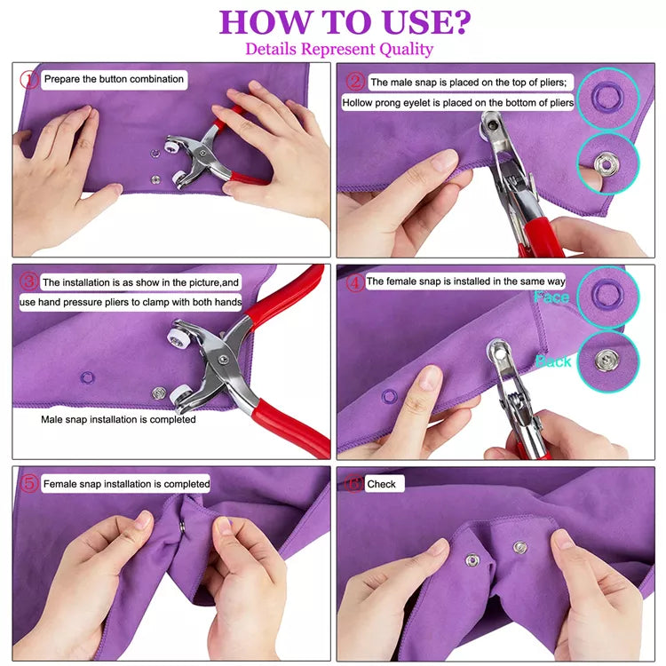 Snap Button Fasteners