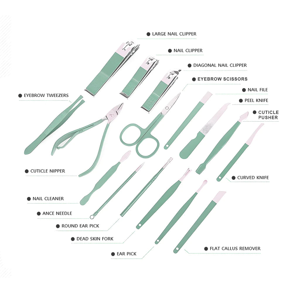 Nail Set 16-in-1