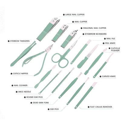Nail Set 16-in-1