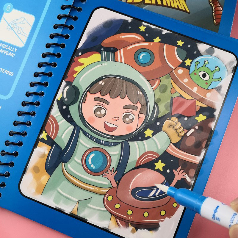 Magic Water Coloring Doodle Book ( Set of 3/5)