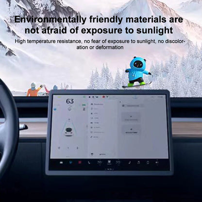 Ski Bear For Car