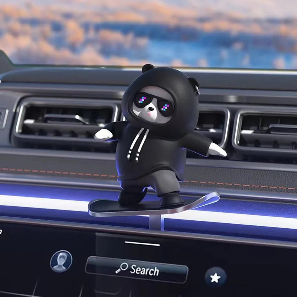 Ski Bear For Car