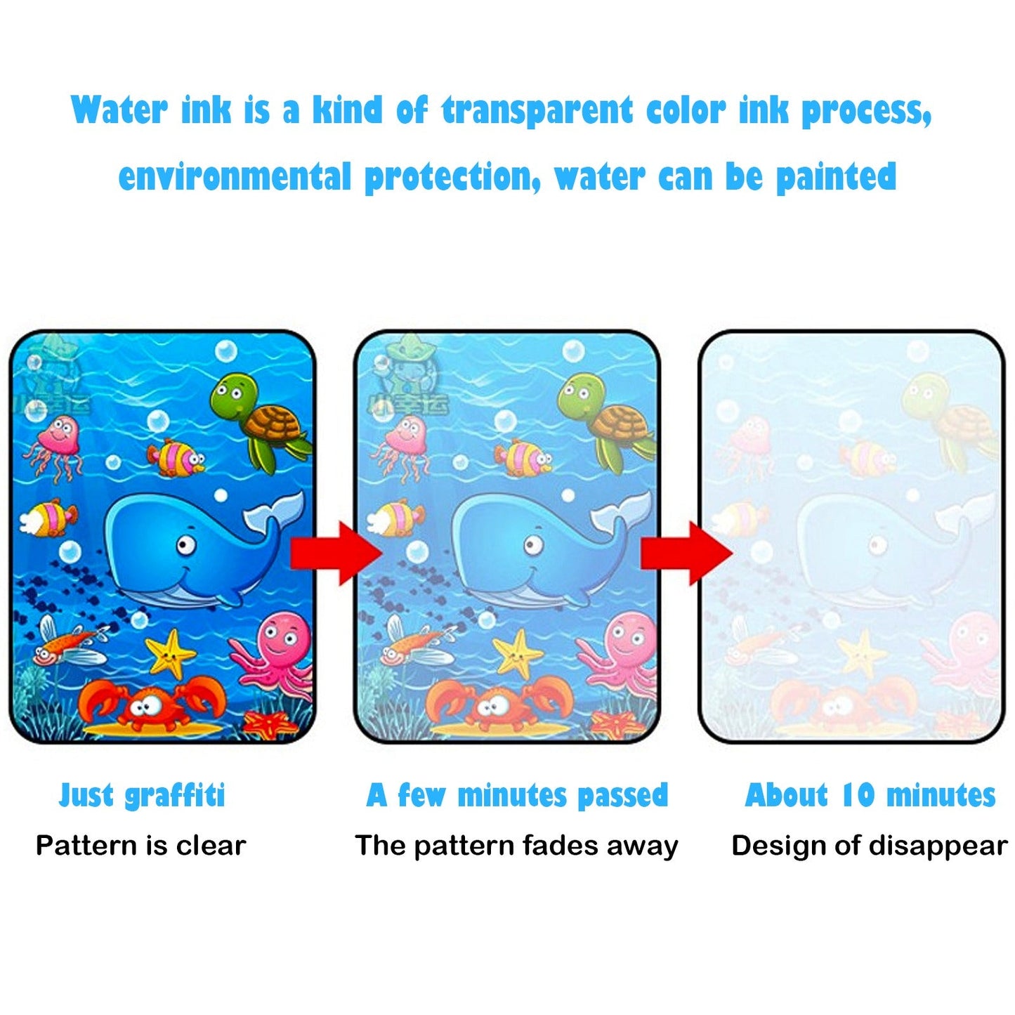 Magic Water Coloring Doodle Book ( Set of 3/5)