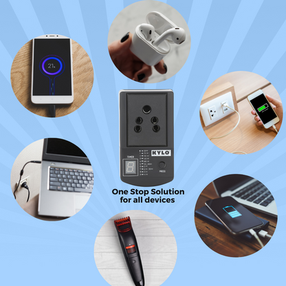 Automatic Timer Socket + Mobile Holder