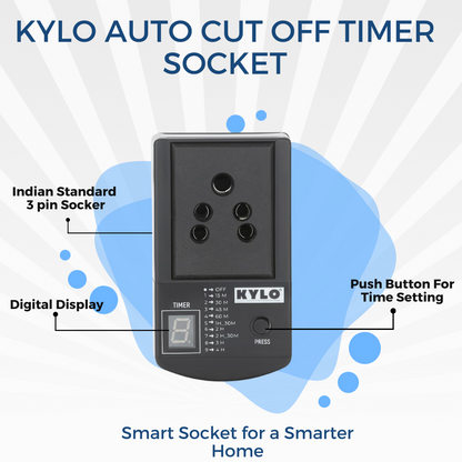 Automatic Timer Socket + Mobile Holder